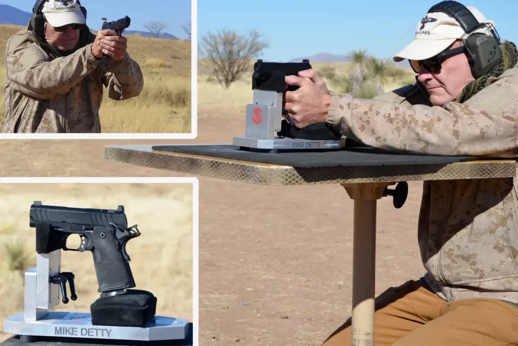 Mike Detty testing Springfield Armory 1911 DS Prodigy Compact 3.5"