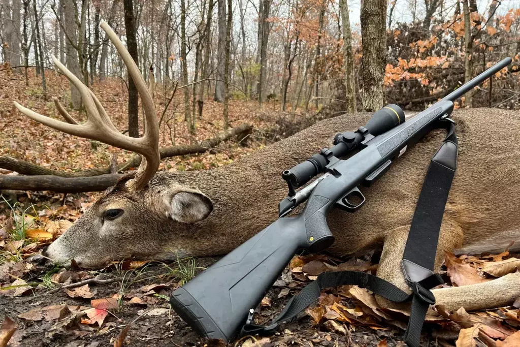 Missouri buck Winchester XPR chambered in 400 Legend