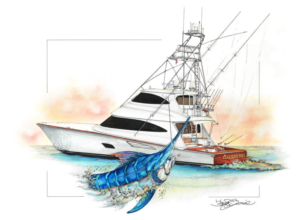 marine art fish painting steve goione pic 3