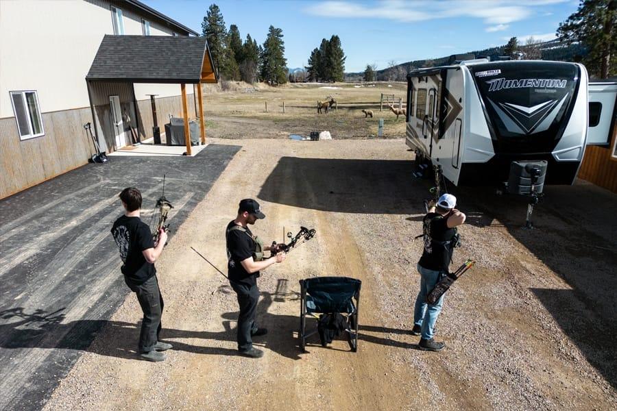 archery at montana knife company