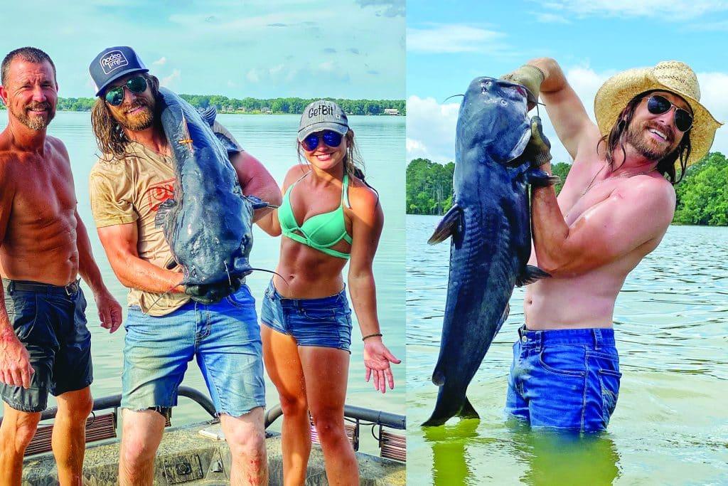 dale brisby catfish noodling with hannah baron