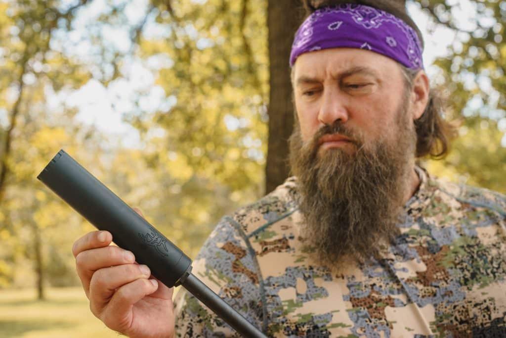 Willie Roberson with a Silencer Central Buck 30 suppressor