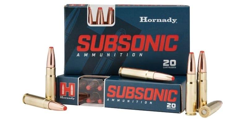 Hornady 190-Grain Sub-X