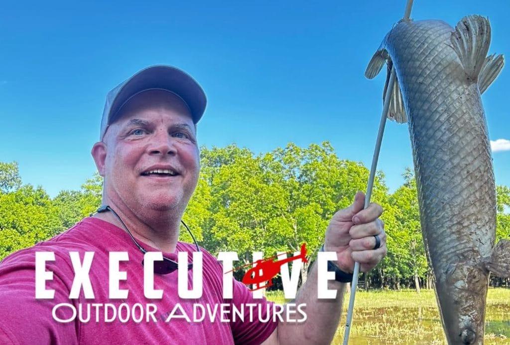 bowfishing at executive outdoor adventures