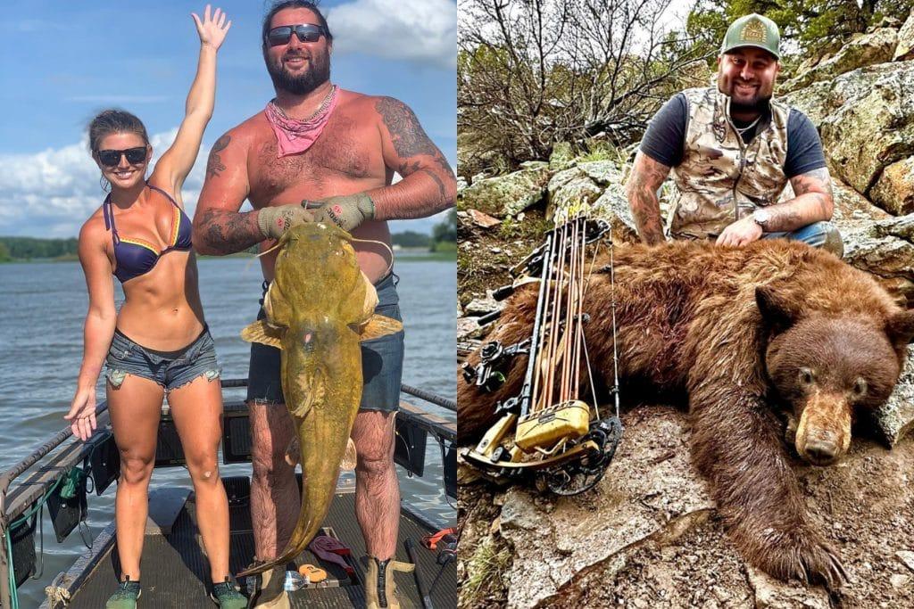 koe wetzel noodling with hannah baron and hunting bears