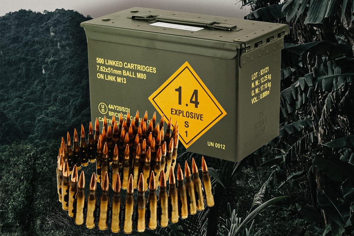 7.62 NATO BELTED AMMO