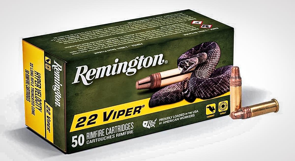 Remington 22 Viper hyper-velocity ammo