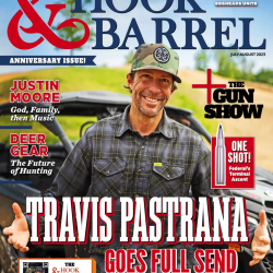 Travis Pastrana Hook&Barrel Magazine July Aug 2023 cover photo