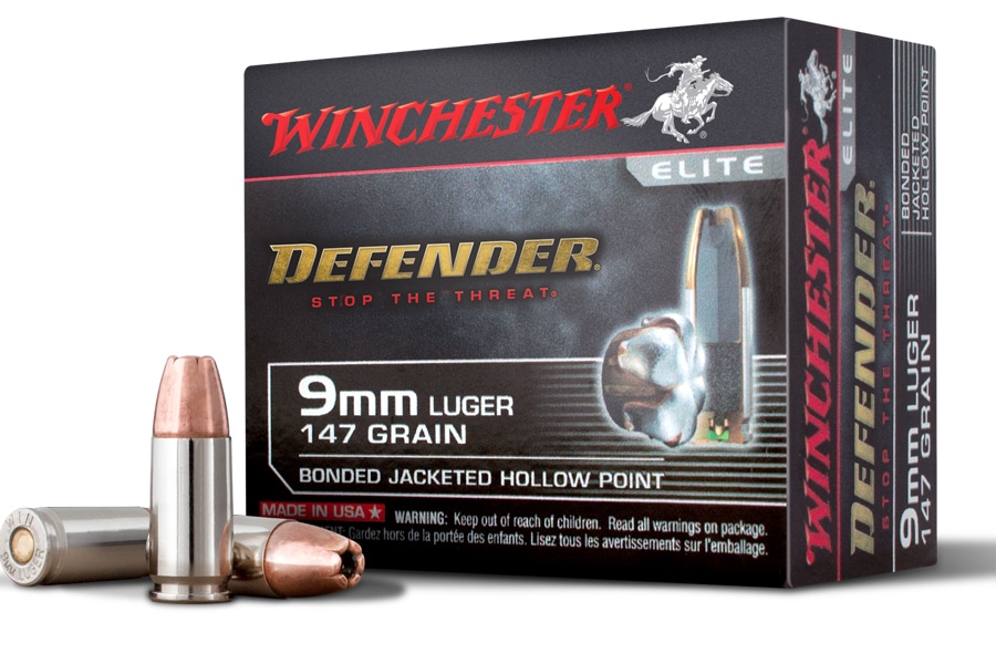 winchester defender 9mm, concealed carry ammo