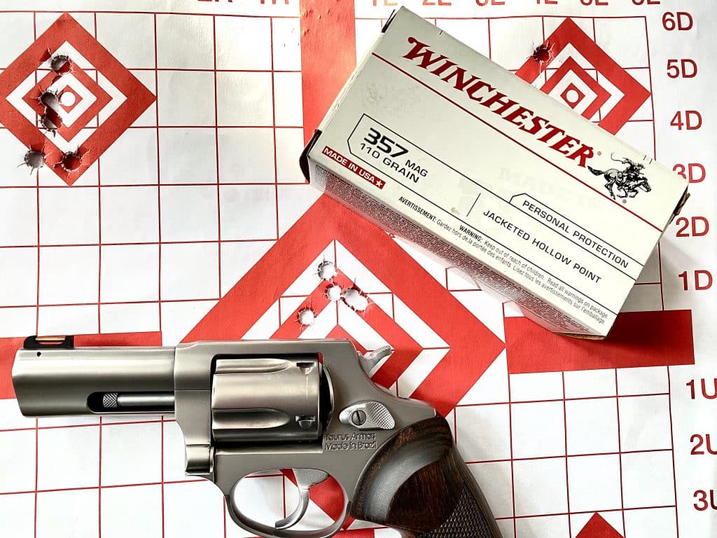 taurus executive 605 revolver winchester .357 ammo