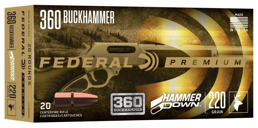 Federal HammerDown Adds 360 Buckhammer 220-Grain