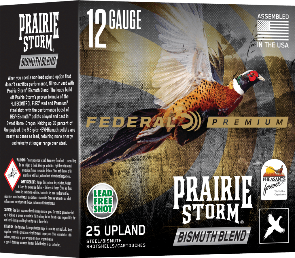 Federal Premium Prairie Storm Bismuth Blend—New Line, Six Loads