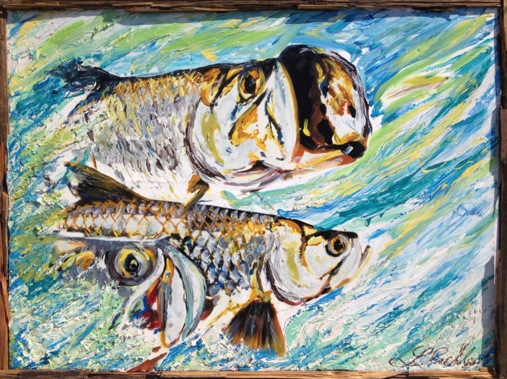 marine art fish painting Larry Rackley pic 3